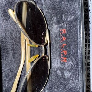 Ralph Lauren Gold Sunglasses for Women